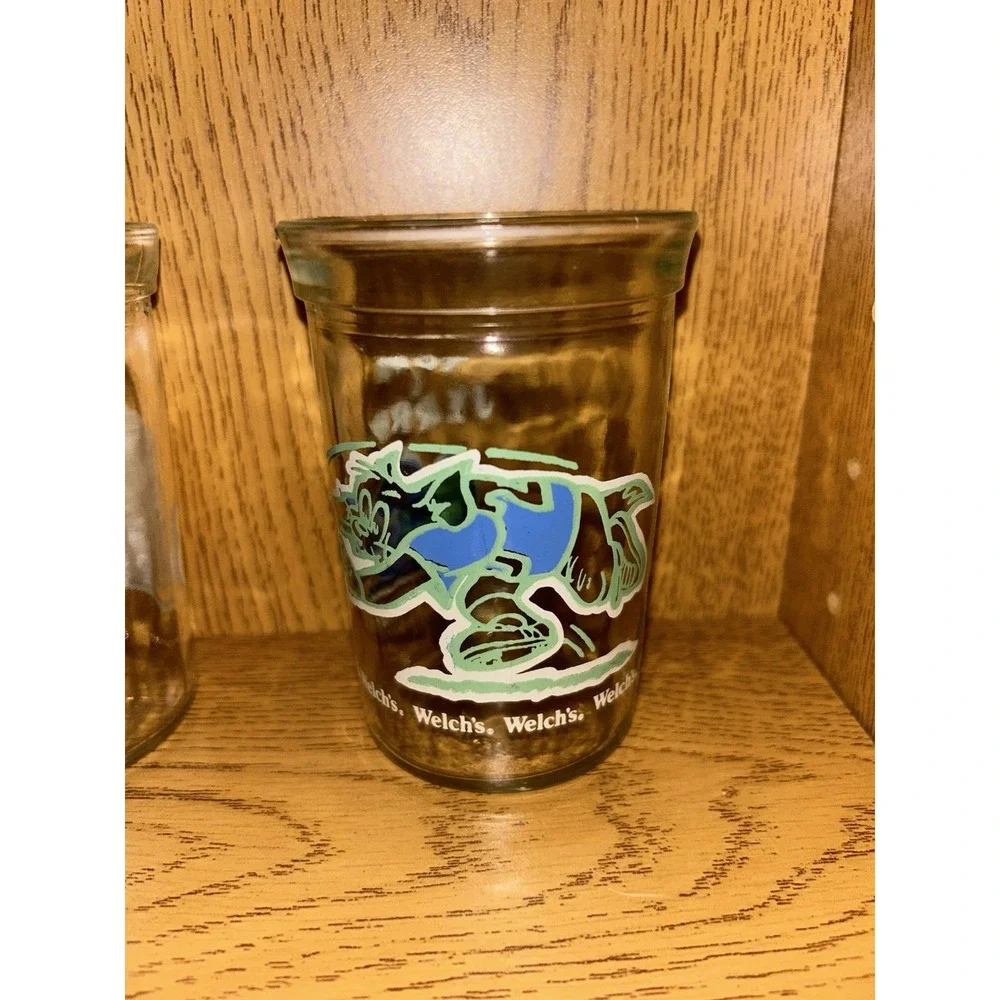 Welch's Tom & Jerry + Looney Tunes Collector Series Jelly Jar Glasses lot